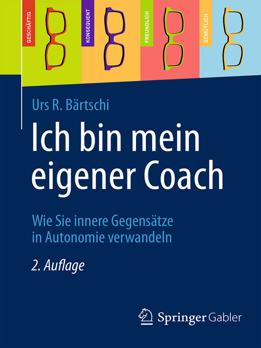 Title details for Ich bin mein eigener Coach by Urs R. Bärtschi - Available